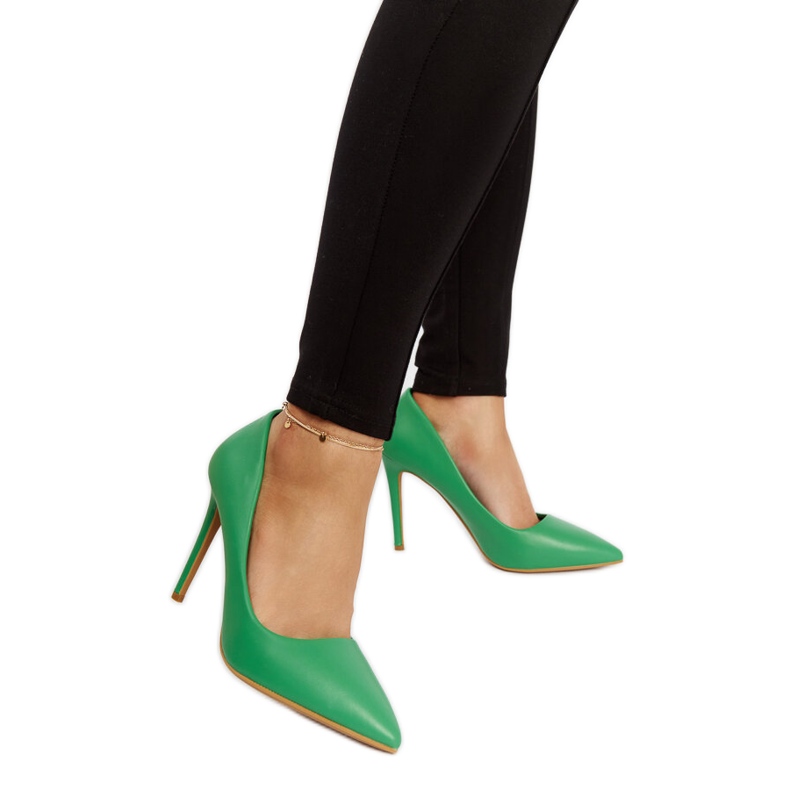 Stilettos Tenmile de tacón verde
