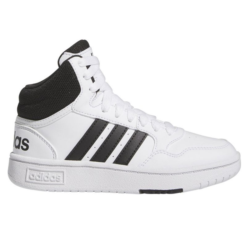 Zapatillas Adidas Hoops Mid 3.0 K Jr IG3715 blanco