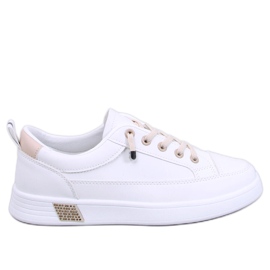 Stocks Zapatillas beige de mujer. blanco