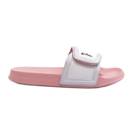 Chanclas Mujer Lee Cooper LCW-24-42-2491L Blanco/Rosa