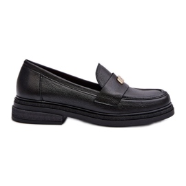 Zazoo 20165 Mocasines Mujer Piel, Negro
