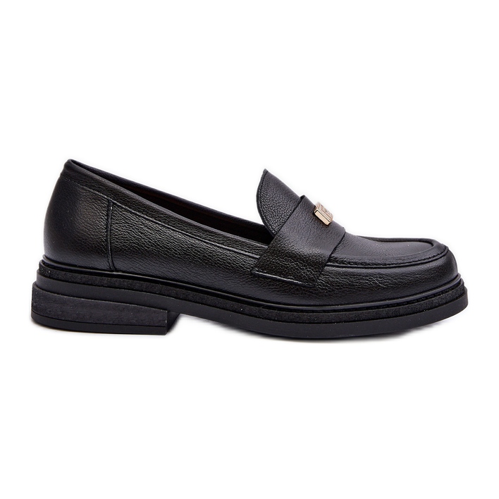 Zazoo 20165 Mocasines Mujer Piel, Negro