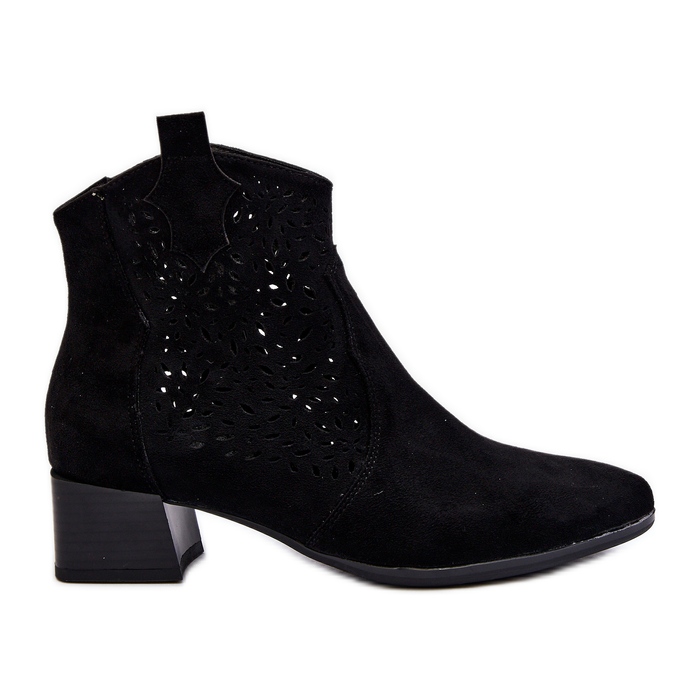 Vinceza Botas Caladas Mujer Negro Madalina