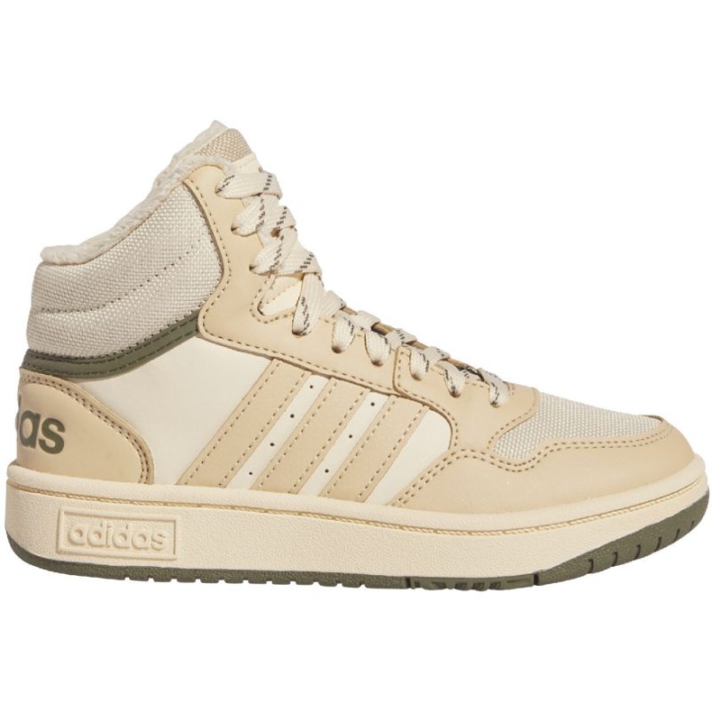 Zapatillas Adidas Hoops Mid 3.0 IF7738 beige