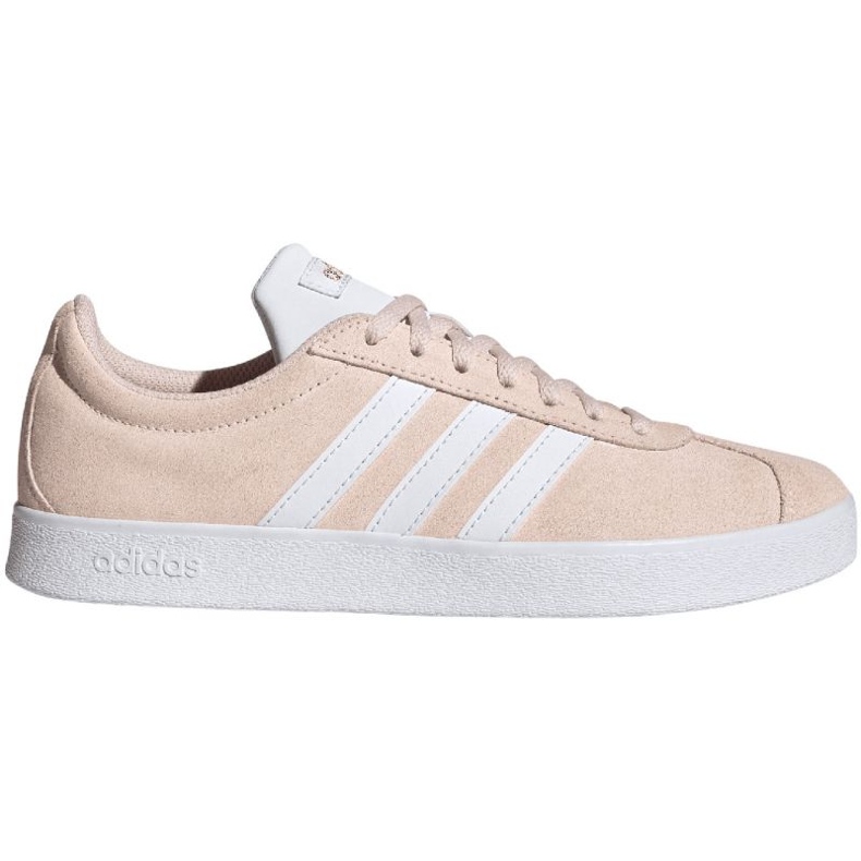 Adidas Vl Court 2.0 Gamuza W Calzado H06114 rosado
