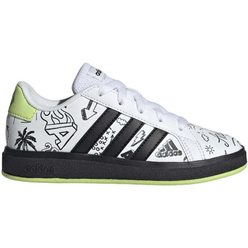 Zapatillas Adidas Grand Court 2.0 Jr IG4853 blanco