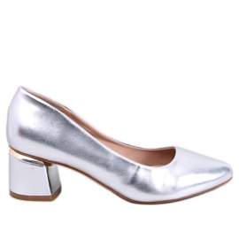 Zapatos de tacón Shers Silver plata