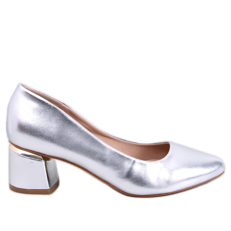 Zapatos de tacón Shers Silver plata