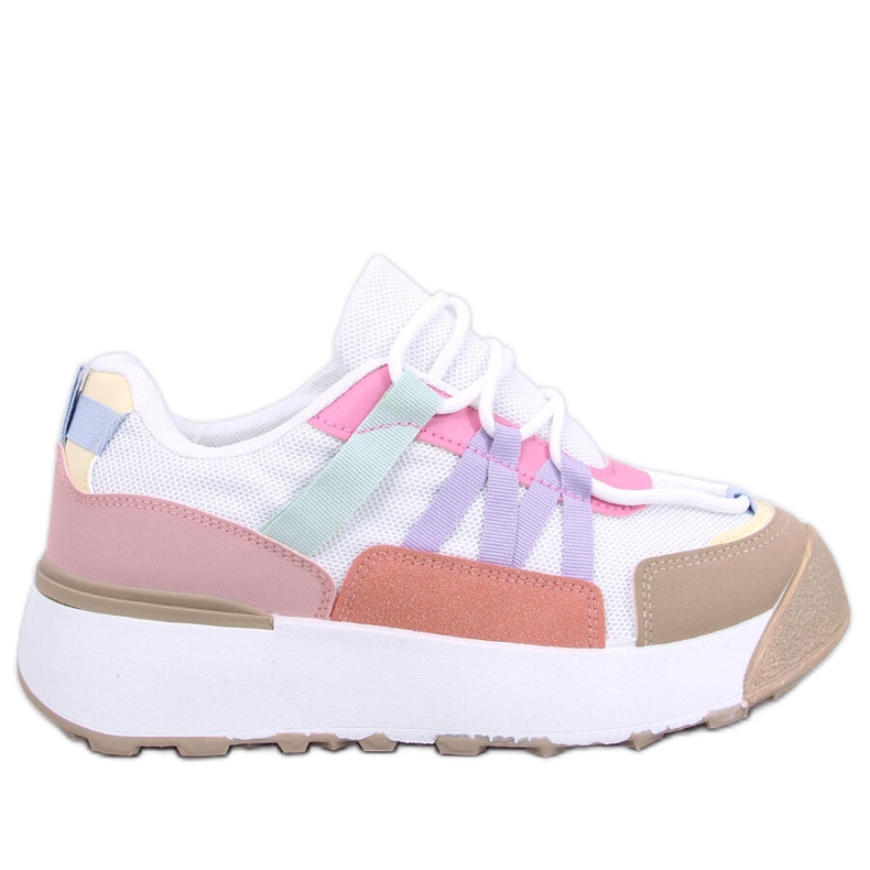 Zapatillas Vince Color Mix de mujer blanco
