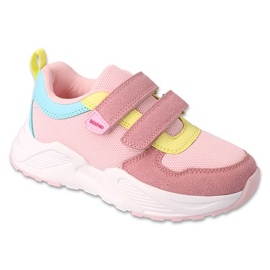 Befado deportivo infantil con velcro 516Y302 rosa