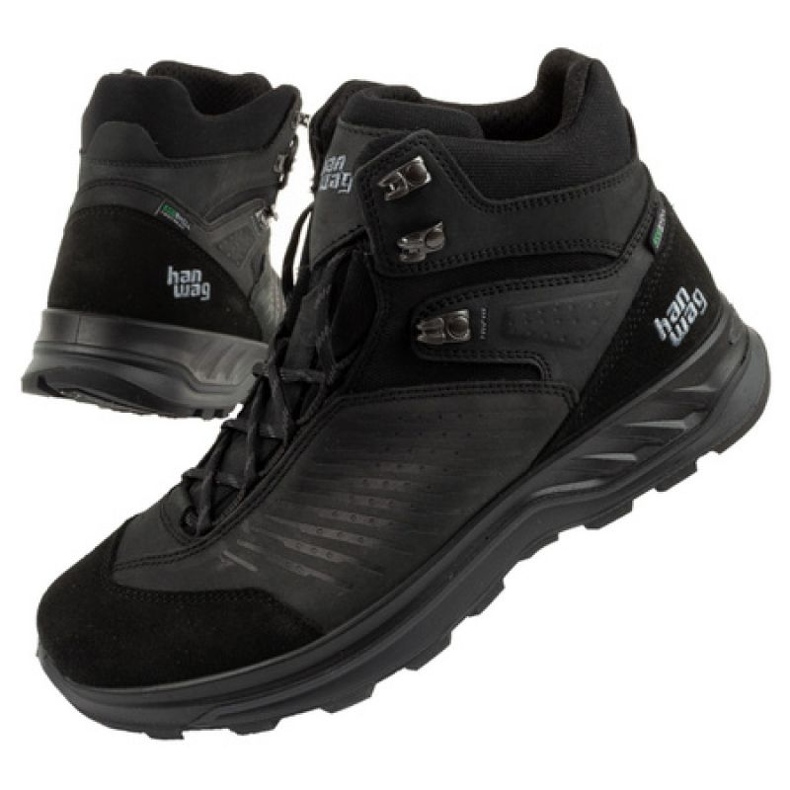 Hanwag M H9124-012064 zapatos de trekking negro