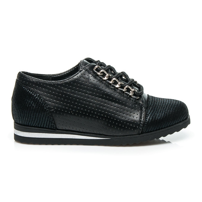 Mtt Sport Zapatos con estilo para niñas negro