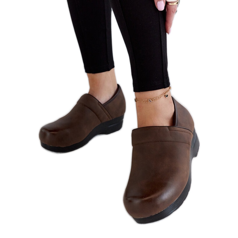 Zapatos plataforma Montoro marrón Zapatos plataforma Montoro marrón