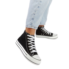 Zapatillas altas Puglia negras negro