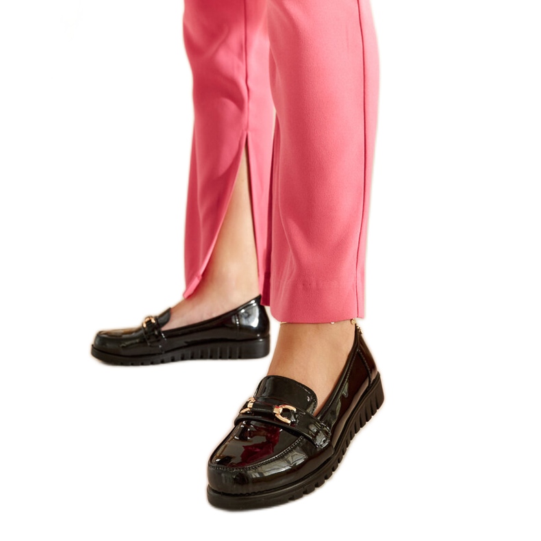 Mocasines Prusia charol negro Mocasines Prusia charol negro