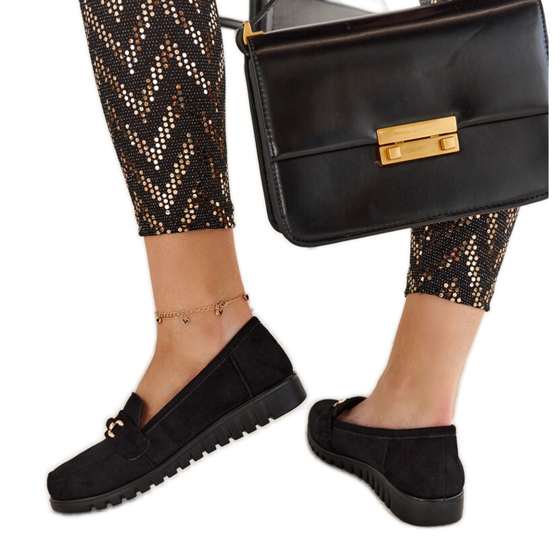 Mocasines Prusia de ante negro Mocasines Prusia de ante negro