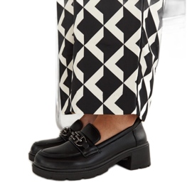 Mocasines de ecopiel negros de Lyyli