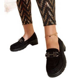 Mocasines Tytti de ante negro