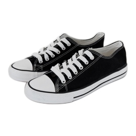 Zapatillas Roope de hombre negras. negro