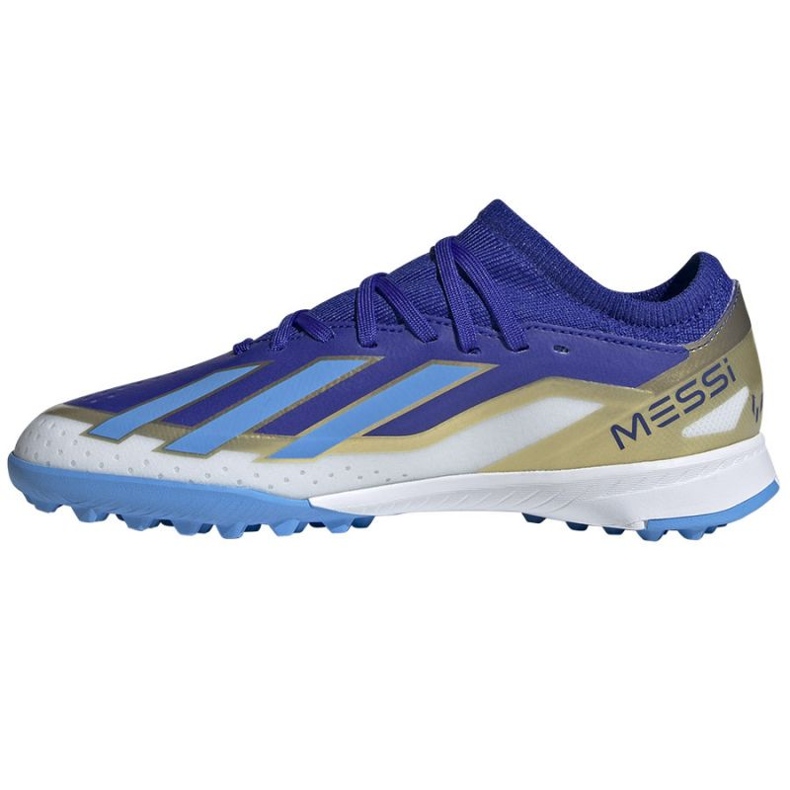 Zapatos Adidas X Crazyfast League Messi Jr Tf ID0716 azul