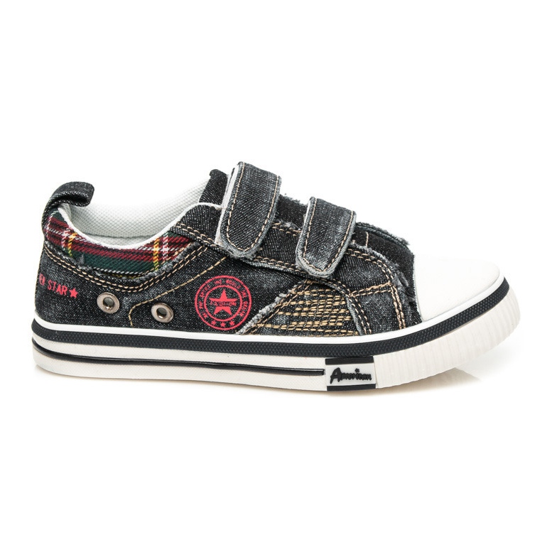 American Club Zapatillas vaqueras para niño negro