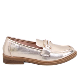 Mocasines de mujer Ferdis Gold dorado