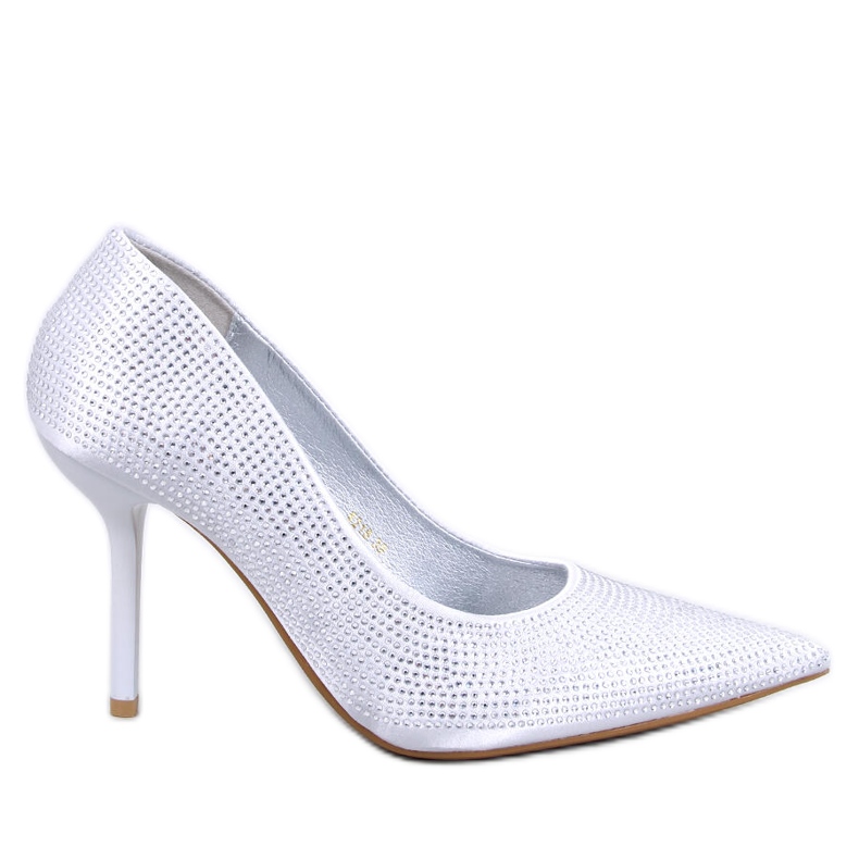 Tacones de mujer Paulis Silver con circonitas plata Tacones de mujer Paulis Silver con circonitas plata