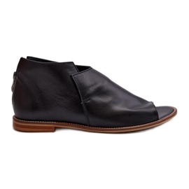 Sandalias Mujer Piel Laura Messi 2443 Negro