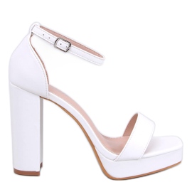 Tayga Sandalias plataforma Blancas blanco