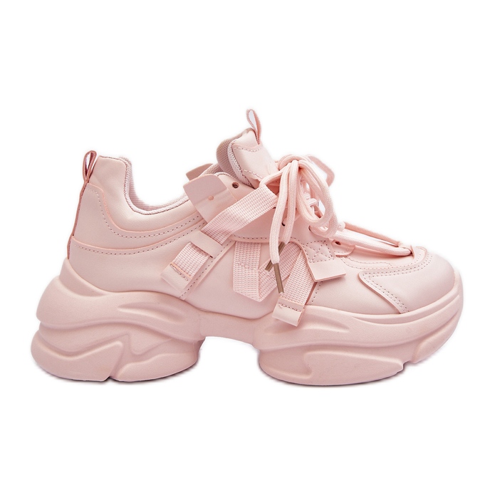 Zapatillas De Mujer Con Suela Gruesa, Rosa Windamella rosado