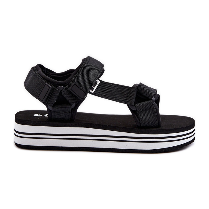 Sandalias con Plataforma Mujer Lee Cooper LCW-24-05-2753 Negro