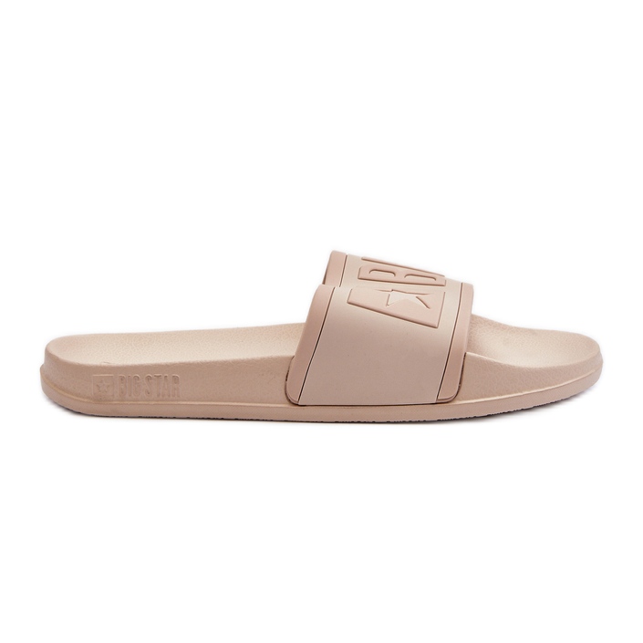 Chanclas de mujer Big Star NN274A645 Beige