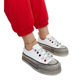Zapatillas blancas con plataforma GOE NN2N4054. blanco Zapatillas blancas con plataforma GOE NN2N4054. blanco