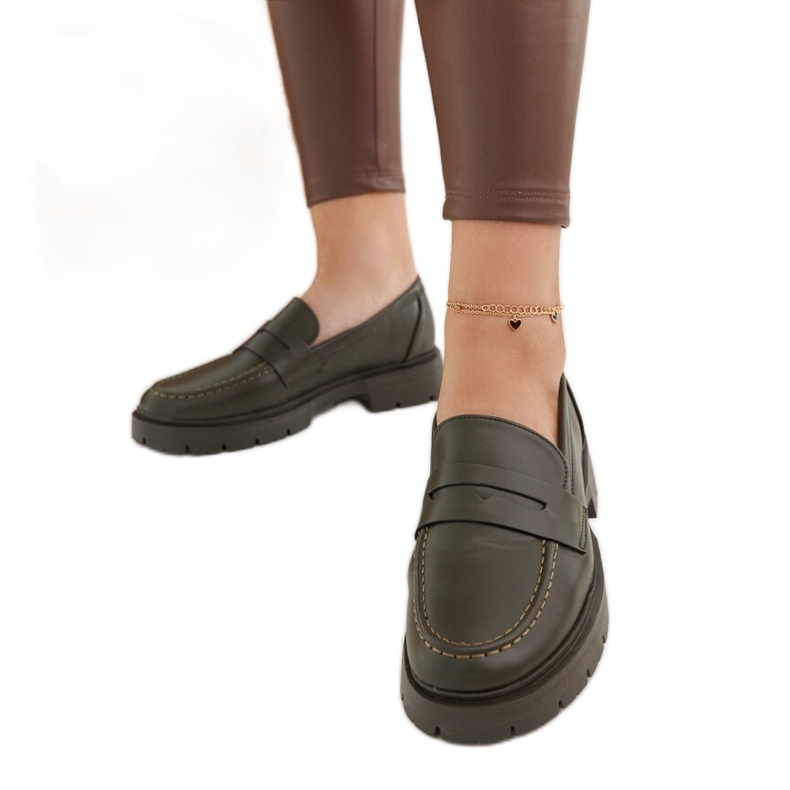 Mocasines Maybritt verdes