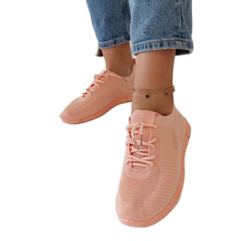 Zapatillas de tela rosa de Erminio rosado