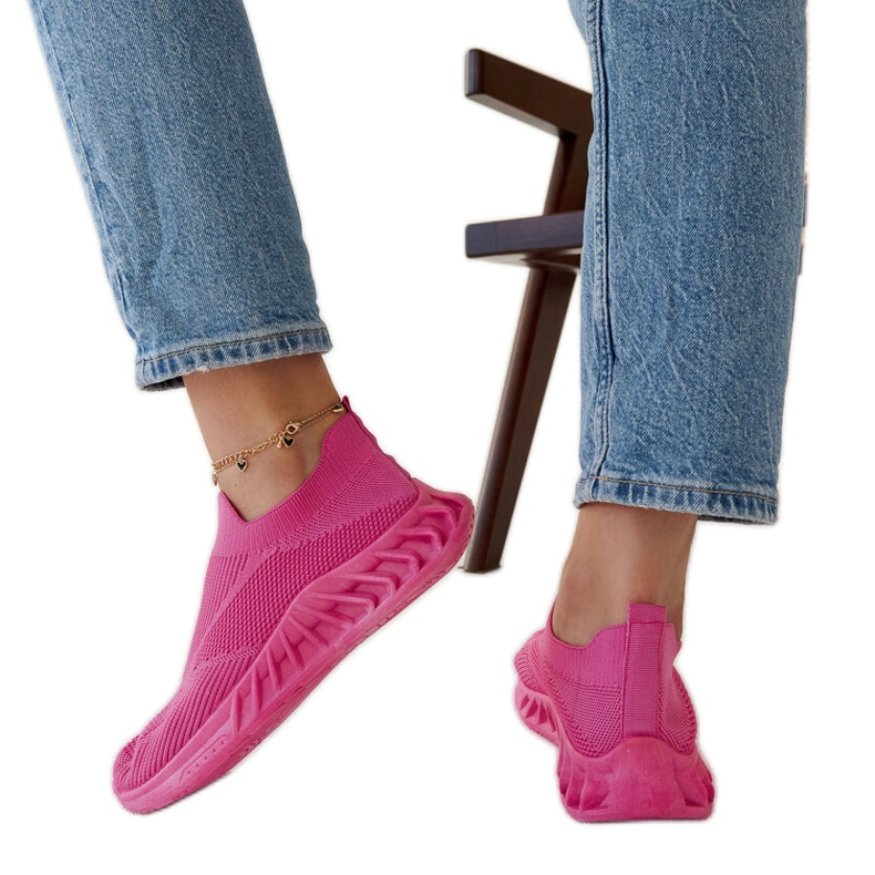 Zapatillas deportivas rosa oscuro de Neda rosado