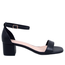 Bronx Sandalias tacón negro