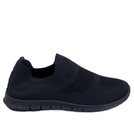 Colums Zapatillas calcetín negras negro