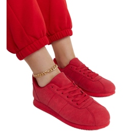 Zapatillas deportivas Noorah rojas. rojo