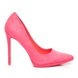 Seastar Tacones de ante rosa rosado