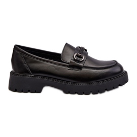 Vinceza Mocasines Mujer Piel Ecológica Negro Ledda