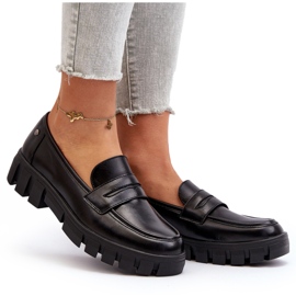Vinceza Mocasines Mujer Piel Ecológica Negro Seravisa Vinceza Mocasines Mujer Piel Ecológica Negro Seravisa