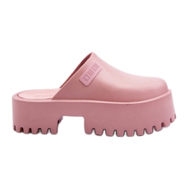 Chanclas de mujer con suela maciza Big Star NN274020 Rosa