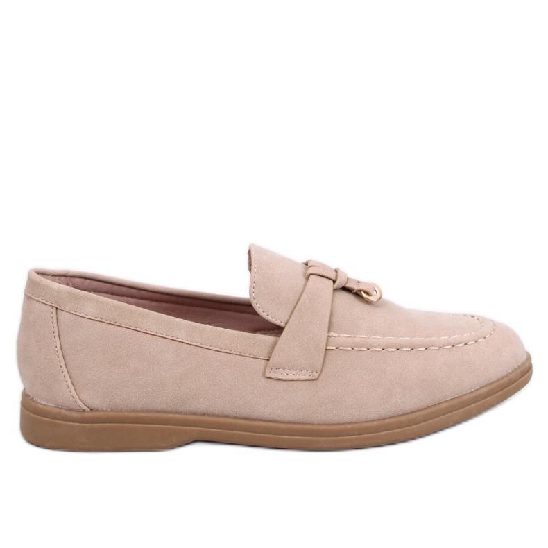 Mocasines de mujer Antonisa Caqui beige