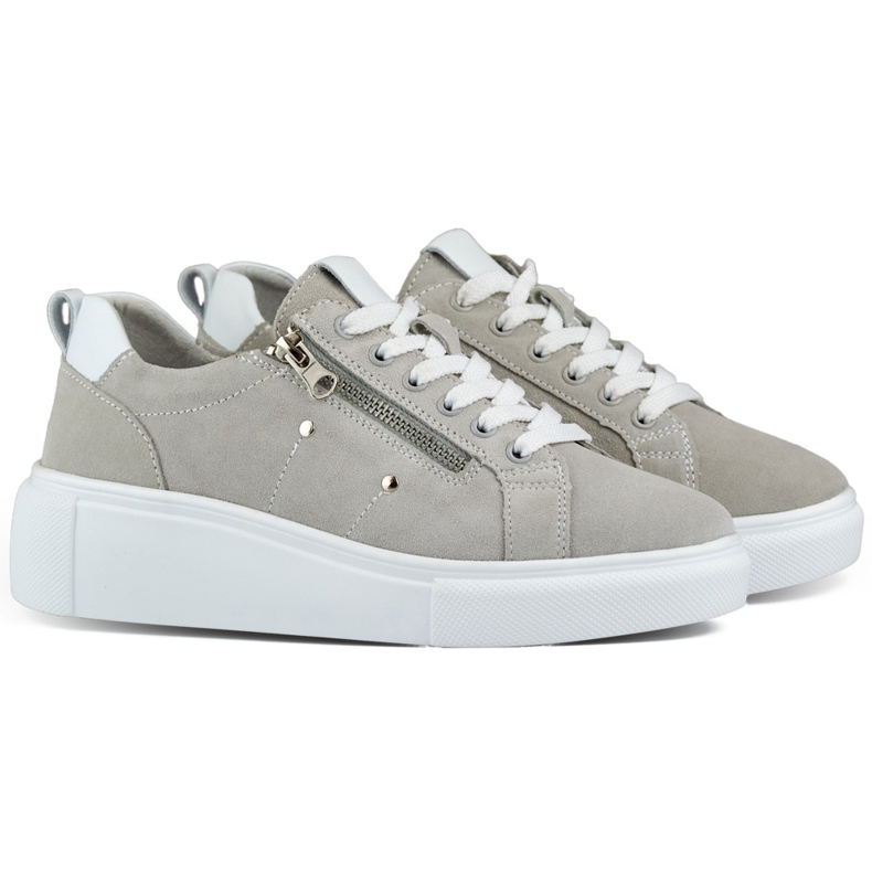 Deportivas mujer piel gris