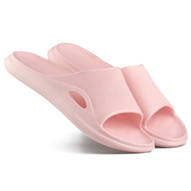 Zapatillas de piscina mujer, zapatillas de piscina rosa rosado
