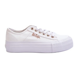 Zapatillas Mujer Plataforma Lee Cooper LCW-24-31-2725 Blanco