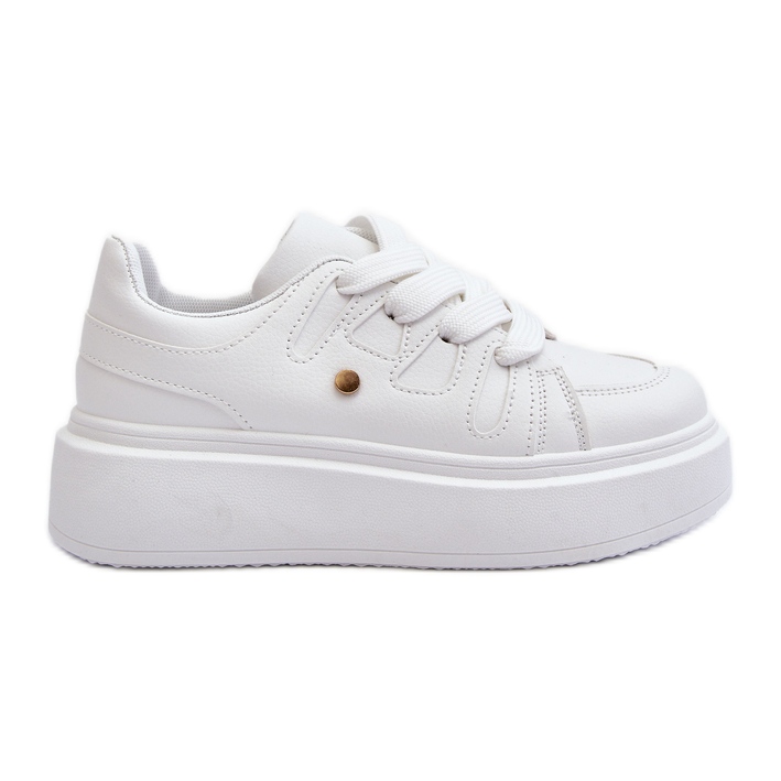 Zapatillas con plataforma para mujer, blanco Asylia Zapatillas con plataforma para mujer, blanco Asylia