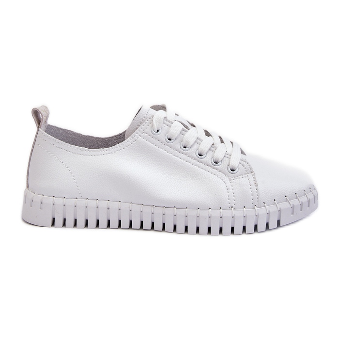 Vinceza Zapatillas Mujer Piel Blanco Xenobia