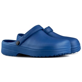 Chanclas Kroksy completas azul marino